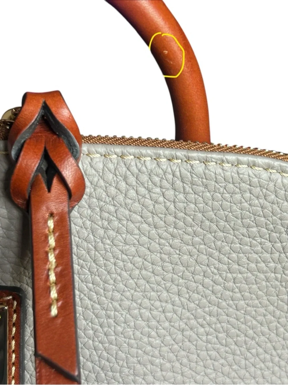 Dooney and Bourke Pebble Grain Zip Pod Backpack